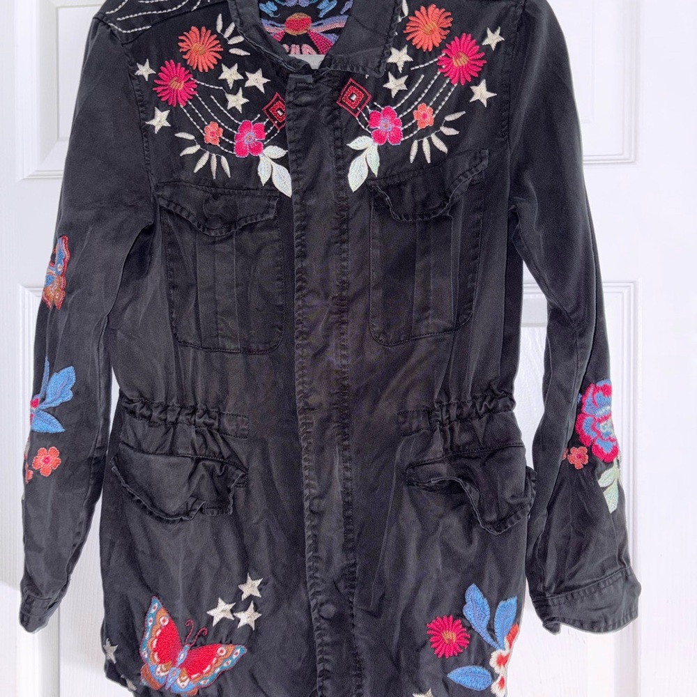 Mika Paris Drawstring Military Jacket